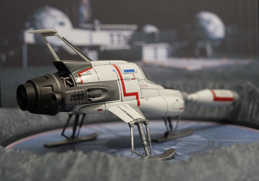 BUY UFO INTERCEPTOR WITH LAUNCH CRATER DISPLAY FIGURE REPLICA SIXTE...