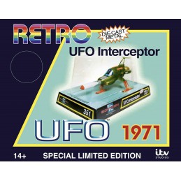 SIXTEEN 12 UFO INTERCEPTOR RETRO LIMITED EDITION FIGURE REPLICA