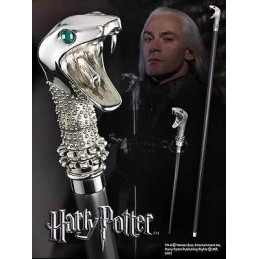 NOBLE COLLECTIONS HARRY POTTER LUCIUS MALFOY BASTONE WALKING STICK REPLICA 1/1