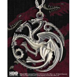 GAME OF THRONES TARGARYEN PENDANT CIONDOLO IN ARGENTO NOBLE COLLECTIONS