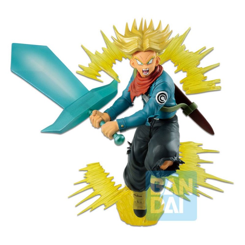 DRAGON BALL SUPER SAIYAN FUTURE TRUNKS ICHIBANSHO STATUA FIGURE BANDAI