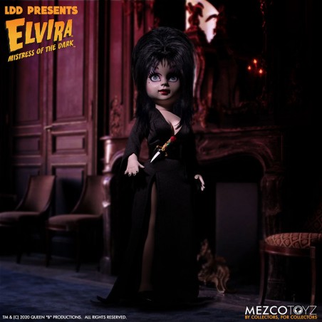 LIVING DEAD DOLLS LDD ELVIRA ACTION FIGURE