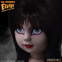 LIVING DEAD DOLLS LDD ELVIRA ACTION FIGURE MEZCO TOYS
