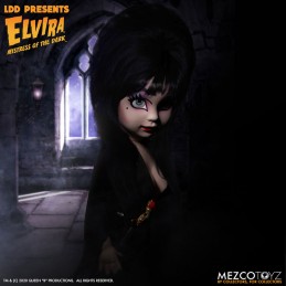 LIVING DEAD DOLLS LDD ELVIRA ACTION FIGURE MEZCO TOYS