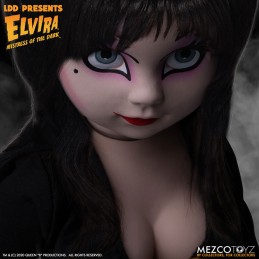 LIVING DEAD DOLLS LDD ELVIRA ACTION FIGURE MEZCO TOYS