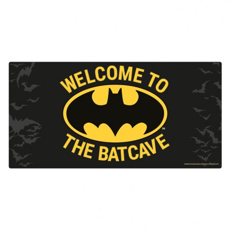 BATMAN WELCOME TO THE BATCAVE METAL SIGN TARGA