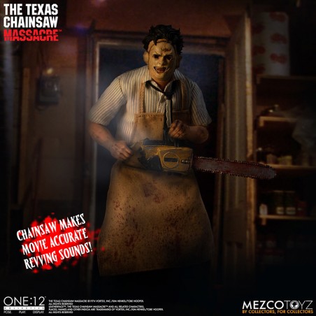THE TEXAS CHAINSAW MASSACRE LEATHERFACE ONE:12 COLLECTIVE ACTION FIGURE