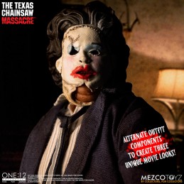 THE TEXAS CHAINSAW MASSACRE LEATHERFACE ONE:12 COLLECTIVE ACTION FIGURE MEZCO TOYS