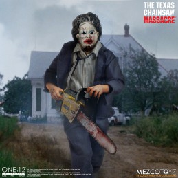 THE TEXAS CHAINSAW MASSACRE LEATHERFACE ONE:12 COLLECTIVE ACTION FIGURE MEZCO TOYS