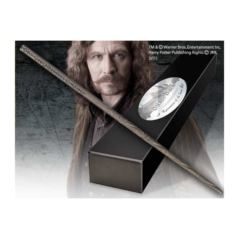NOBLE COLLECTIONS HARRY POTTER SIRIUS BLACK WAND BACCHETTA
