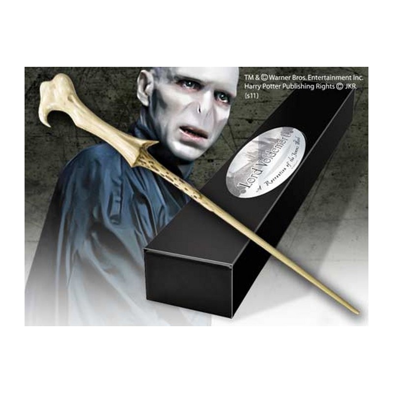 NOBLE COLLECTIONS HARRY POTTER LORD VOLDEMORT WAND BACCHETTA