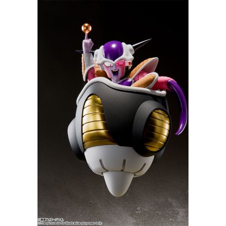 DRAGON BALL Z FRIEZA (FREEZER) FIRST FORM + POD SET S.H. FIGUARTS ACTION FIGURE