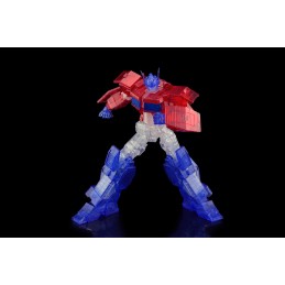 TRANSFORMERS OPTIMUS PRIME CLEAR MODEL KIT ACTION FIGURE FLAME TOYS