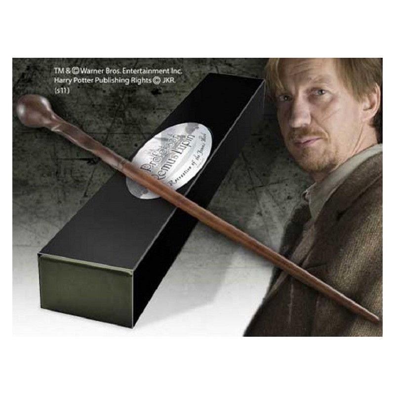 NOBLE COLLECTIONS HARRY POTTER REMUS LUPIN WAND BACCHETTA