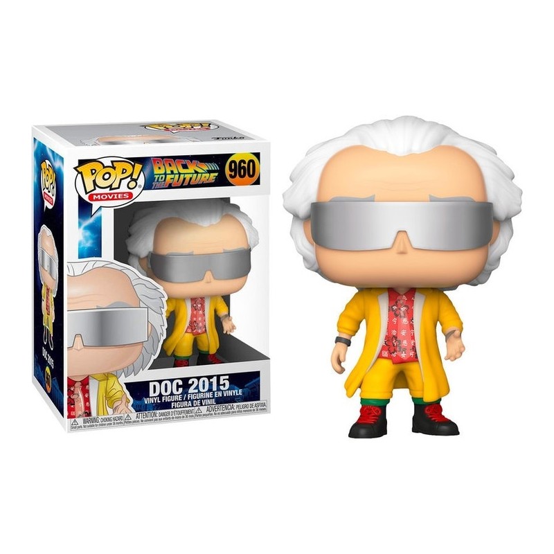 FUNKO POP! BACK TO THE FUTURE DOC 2015 BOBBLE HEAD KNOCKER FIGURE FUNKO