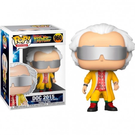 FUNKO POP! BACK TO THE FUTURE DOC 2015 BOBBLE HEAD KNOCKER FIGURE