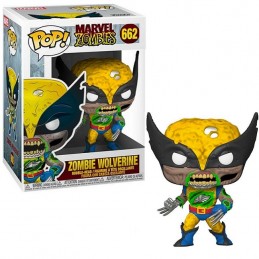 FUNKO FUNKO POP! MARVEL ZOMBIE WOLVERINE BOBBLE HEAD FIGURE