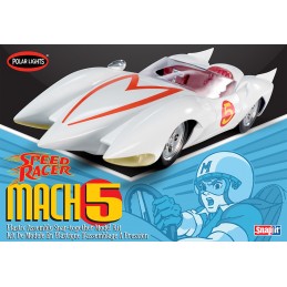 POLAR LIGHTS SPEED RACER MACH 5 MODEL KIT FIGURE