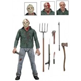 FRIDAY THE 13TH PART 3 ULTIMATE JASON VOORHEES DELUXE ACTION FIGURE NECA