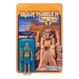 IRON MAIDEN REACTION - POWER SLAVE PHARAOH EDDIE ACTION FIGURE SUPER7
