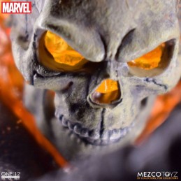 GHOST RIDER AND HELL CYCLE ONE:12 ACTION FIGURE MEZCO TOYS