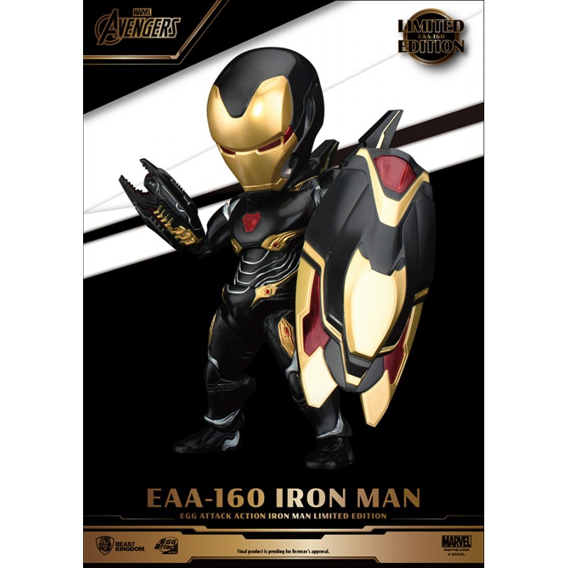 EAA-160 IRON MAN EGG ATTACK LIMITED EDITION ACTION FIGURE BEAST KINGDOM