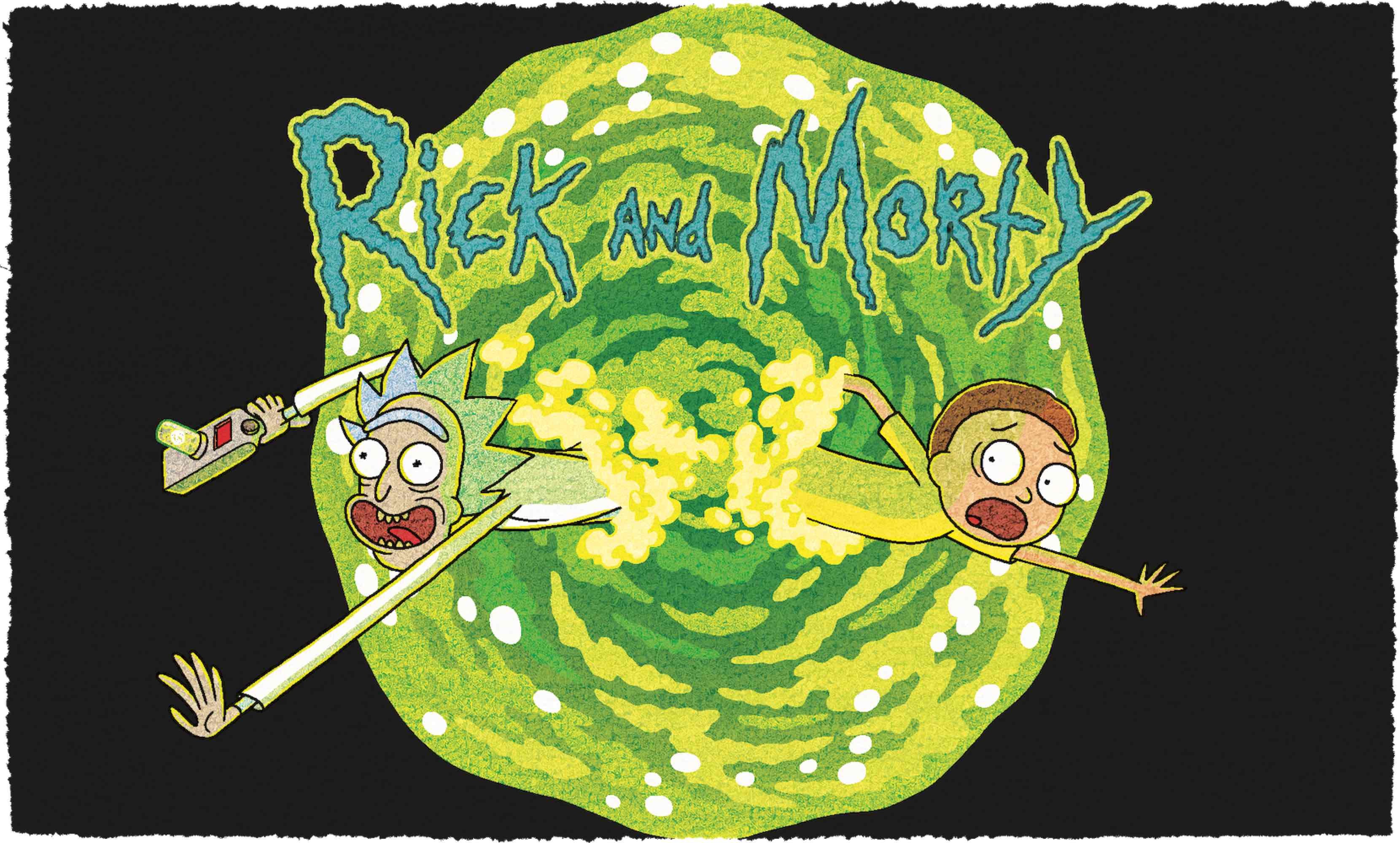 Rick and Morty illustratrion, Rick Sanchez Morty Smith Rick and Morty,  Season 1 Television show YouTube, rick and morty, television, logo,  computer Wallpaper png | PNGWing