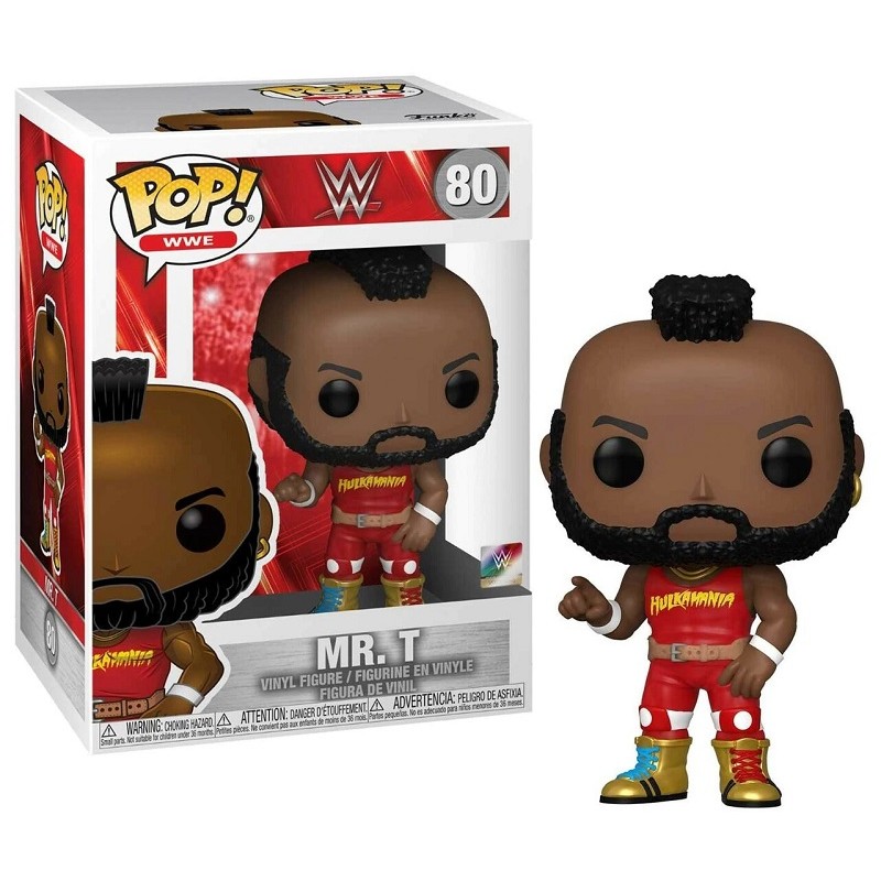 FUNKO FUNKO POP! WWE MR. T BOBBLE HEAD KNOCKER FIGURE