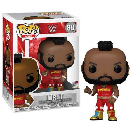FUNKO POP! WWE MR. T BOBBLE HEAD KNOCKER FIGURE