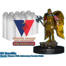 DC COMICS HEROCLIX WONDER WOMAN 80TH ANNIVERSARY 10X BOOSTER BRICK WIZKIDS