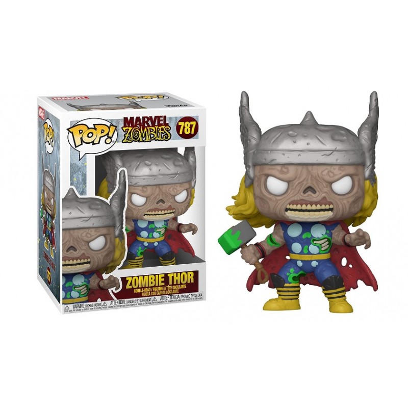 BUY FUNKO POP! MARVEL ZOMBIE THOR BOBBLE HEAD FIGURE FUNKO