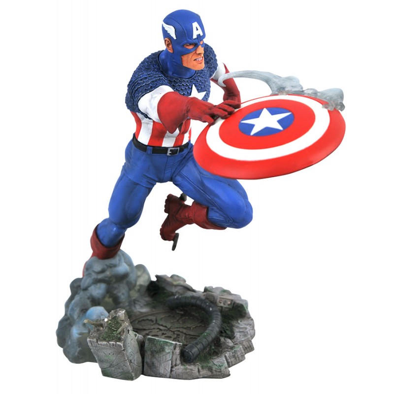 MARVEL GALLERY VERSUS CAPTAIN AMERICA STATUA FIGURE DIAMOND SELECT