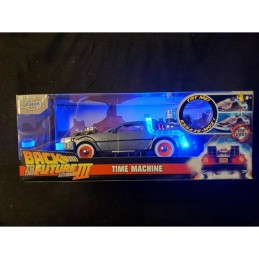 BACK TO THE FUTURE PART III DELOREAN DIE CAST 1/24 MODEL JADA TOYS
