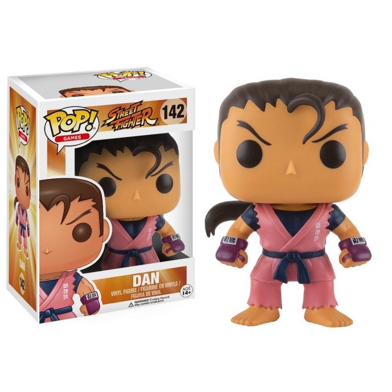 FUNKO POP! STREET FIGHTER - DAN BOBBLE HEAD KNOCKER FIGURE FUNKO FUNKO POP! STREET FIGHTER - DAN BOBBLE HEAD KNOCKER FIGURE FUNKO