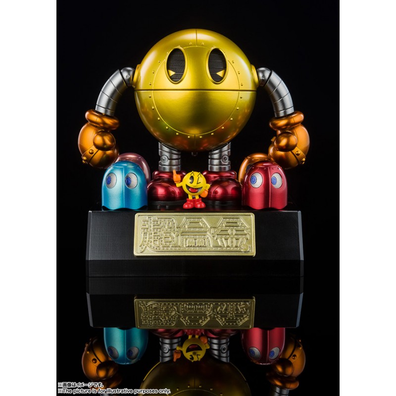 BANDAI PAC-MAN CHOGOKIN DIECAST MODEL ACTION FIGURE