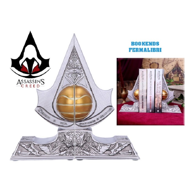 ASSASSIN'S CREED APPLE OF EDEN BOOKENDS FERMALIBRI NEMESIS NOW