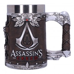 NEMESIS NOW ASSASSIN'S CREED BROTHERHOOD LOGO RESIN TANKARD