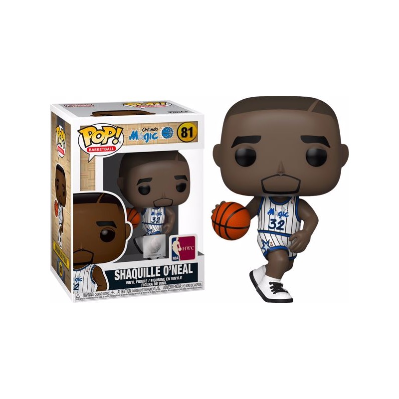 FUNKO POP! NBA SHAQUILLE O'NEAL BOBBLE HEAD KNOCKER FIGURE FUNKO