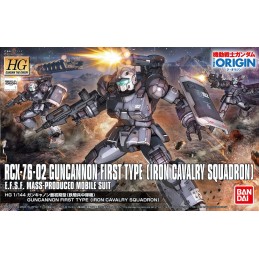 HIGH GRADE HG GUNCANNON FIRST TYPE IRON CAVALARY 1/144 MODEL KIT ACTION FIGURE BANDAI