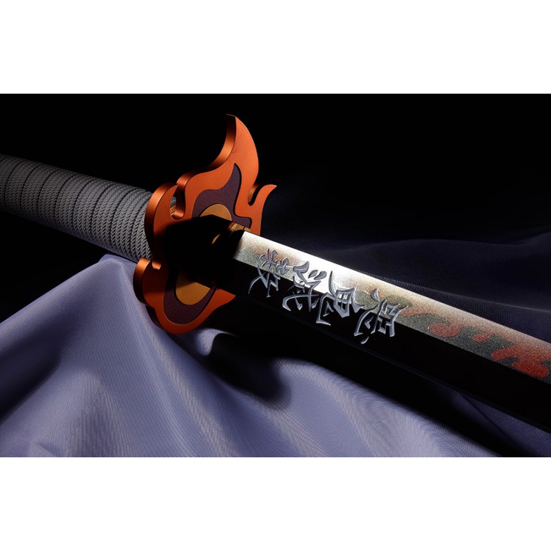 BANDAI DEMON SLAYER KYOJURO NICHIRIN BLADE SWORD SPADA PROPLICA