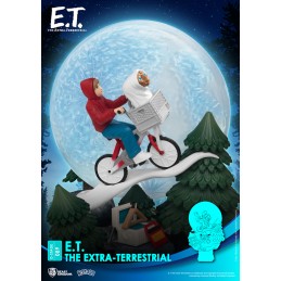 D-STAGE E.T. THE EXTRA-TERRESTRIAL STATUA FIGURE DIORAMA BEAST KINGDOM
