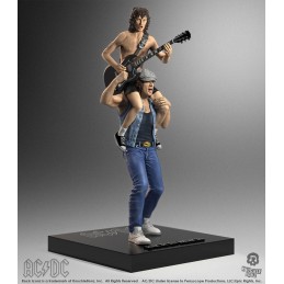 KNUCKLEBONZ ROCK ICONZ AC/DC ANGUS AND BRIAN STATUE FIGURE