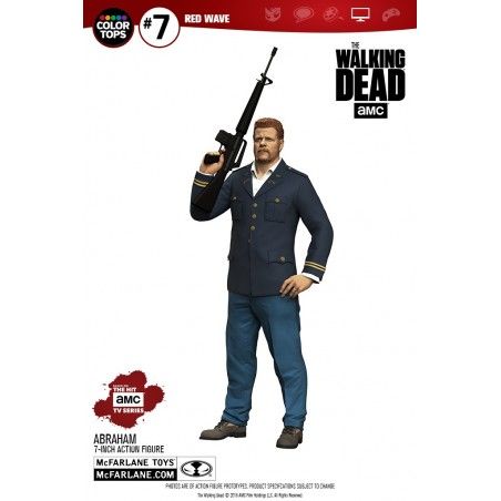 THE WALKING DEAD TV VERSION COLOR TOPS ABRAHAM FORD ACTION FIGURE