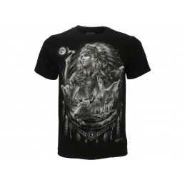 ROCK CHANG  MAGLIA T SHIRT NATIVE AMERICANS INDIANA
