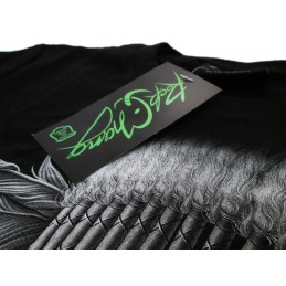 MAGLIA T SHIRT NATIVI AMERICANI CAPO INDIANO AQUILA ROCK CHANG