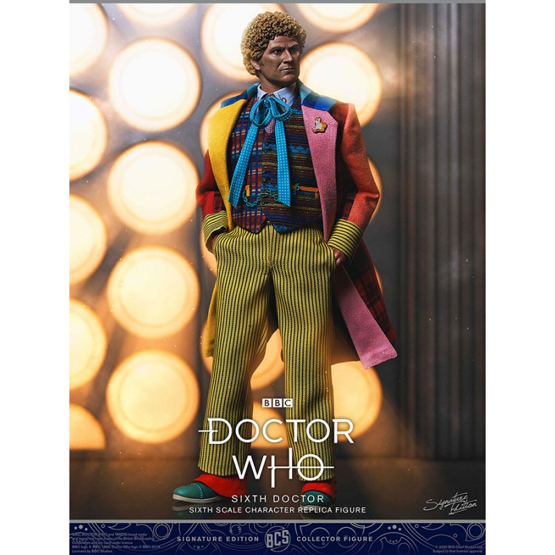 DOCTOR WHO SIXTH DOCTOR 30CM ACTION FIGURE BIG CHIEF
